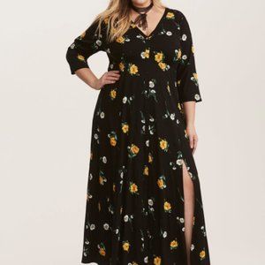 Torrid Floral Maxi Dress